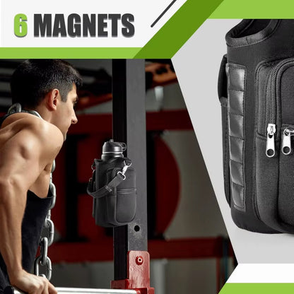 Rackt Magnetic Gym Sling — magnetic attachment close-up