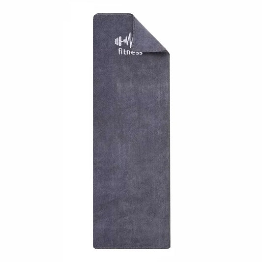 High-Absorbency Quick-Dry Gym Towel | Grey Unisex for Basketball, Running & Fitness Workouts