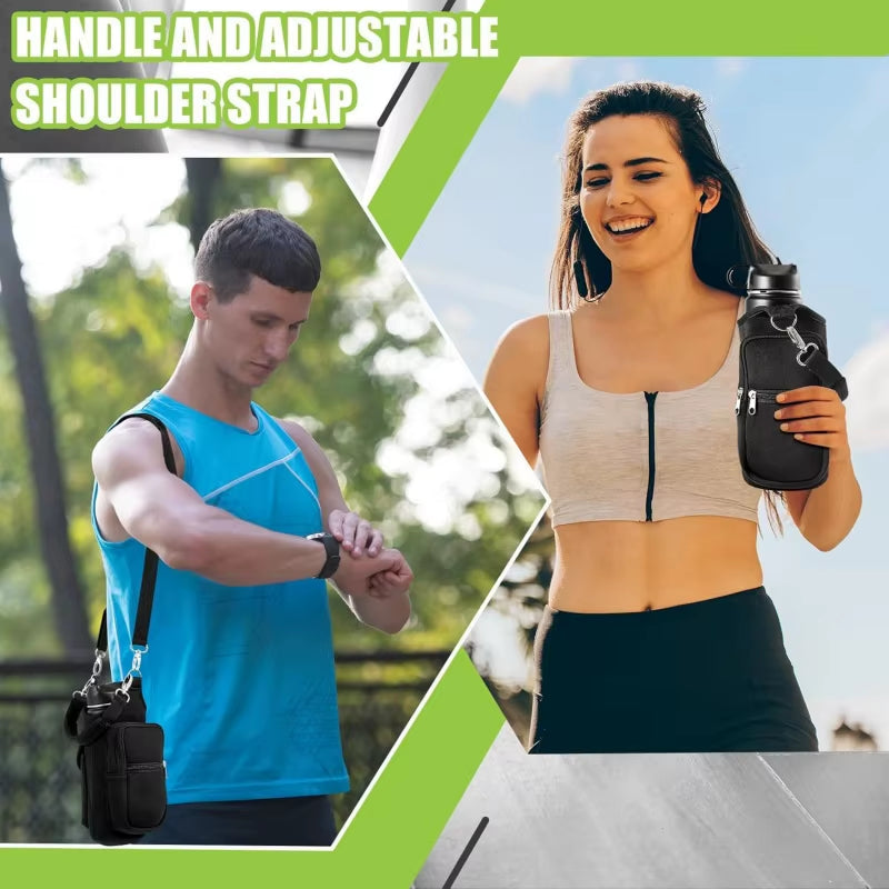 Rackt Magnetic Gym Sling — side pocket detail