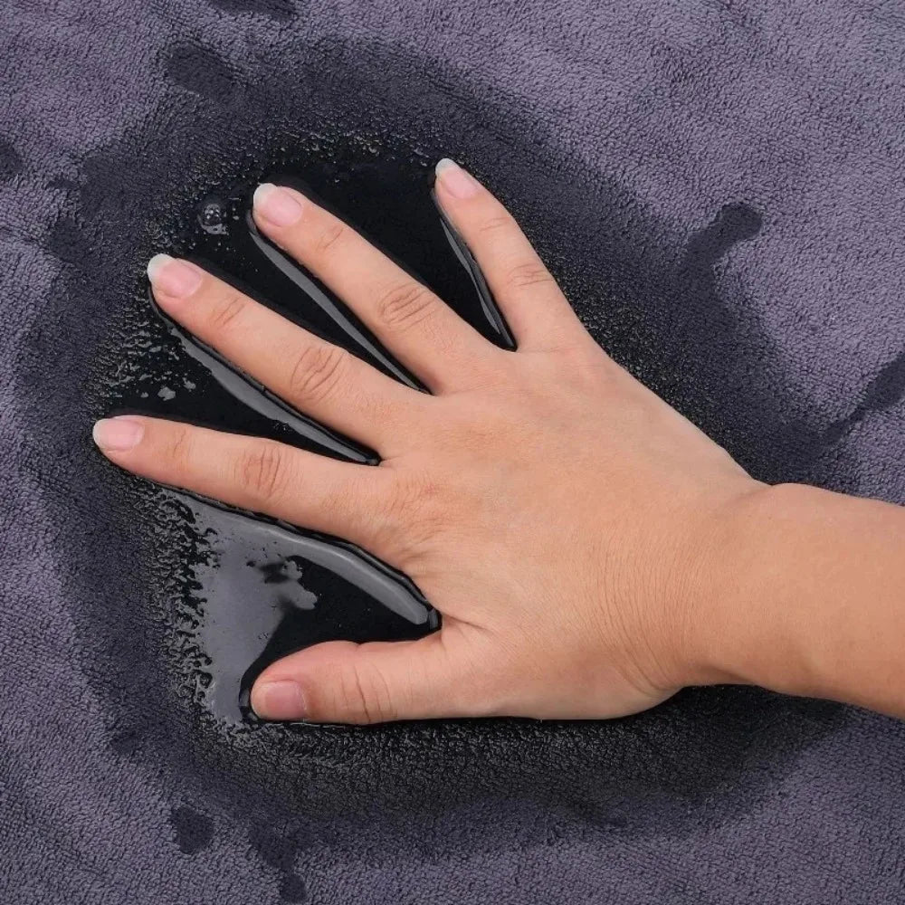 High-Absorbency Quick-Dry Gym Towel | Grey Unisex for Basketball, Running & Fitness Workouts